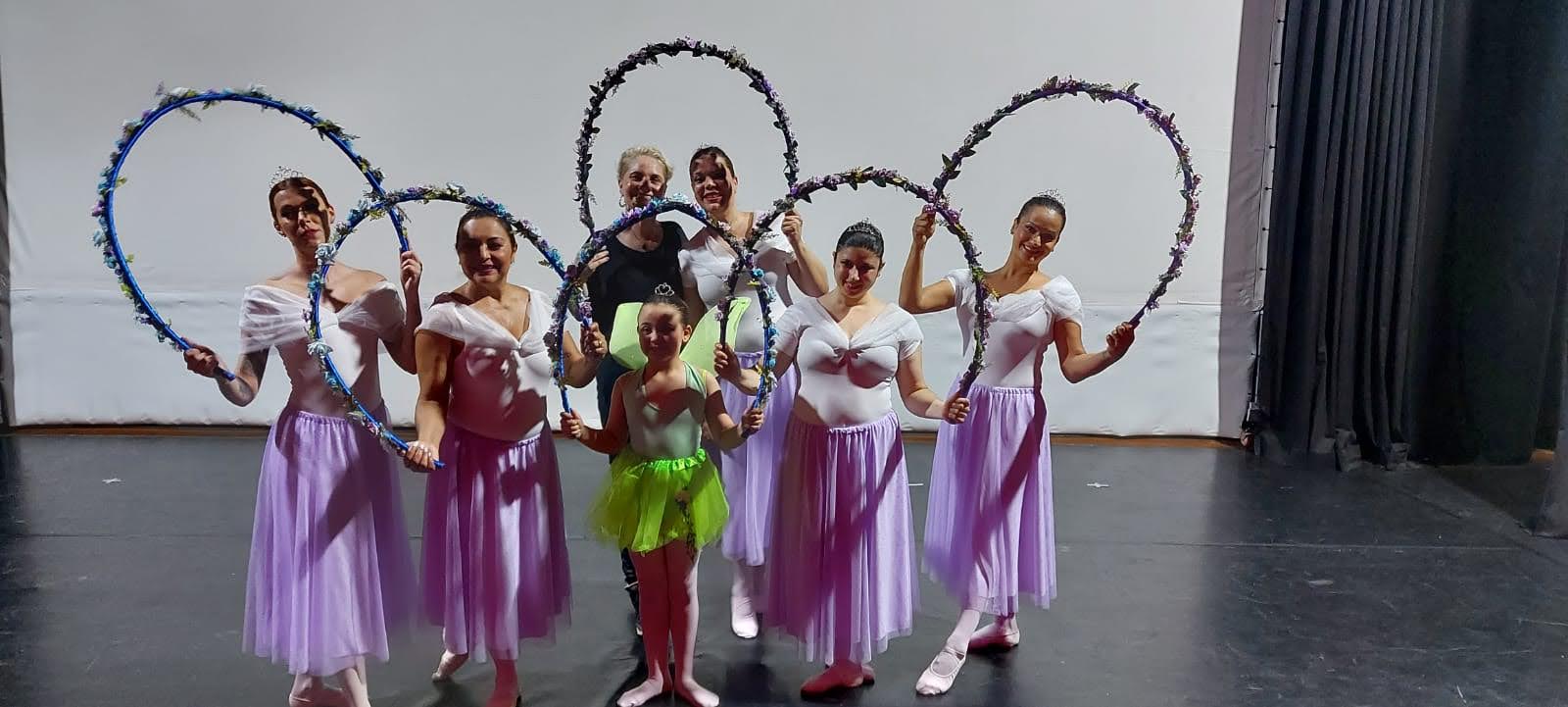 Sapatilhas de Ballet em Close